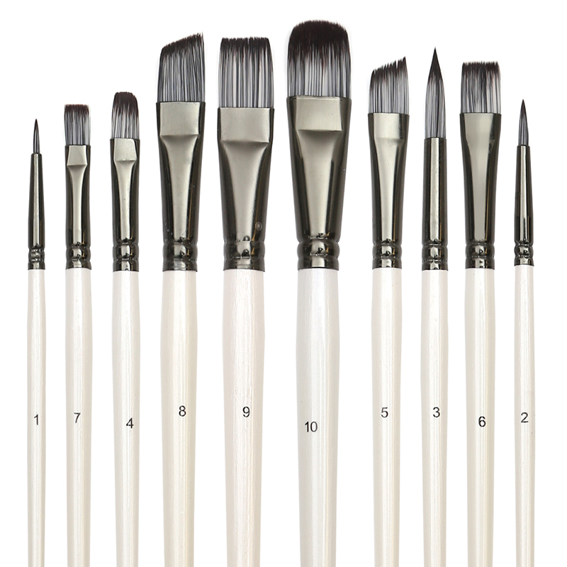 10-częściowy zestaw pędzli mal – Gouache Paint Set recenzja i cena