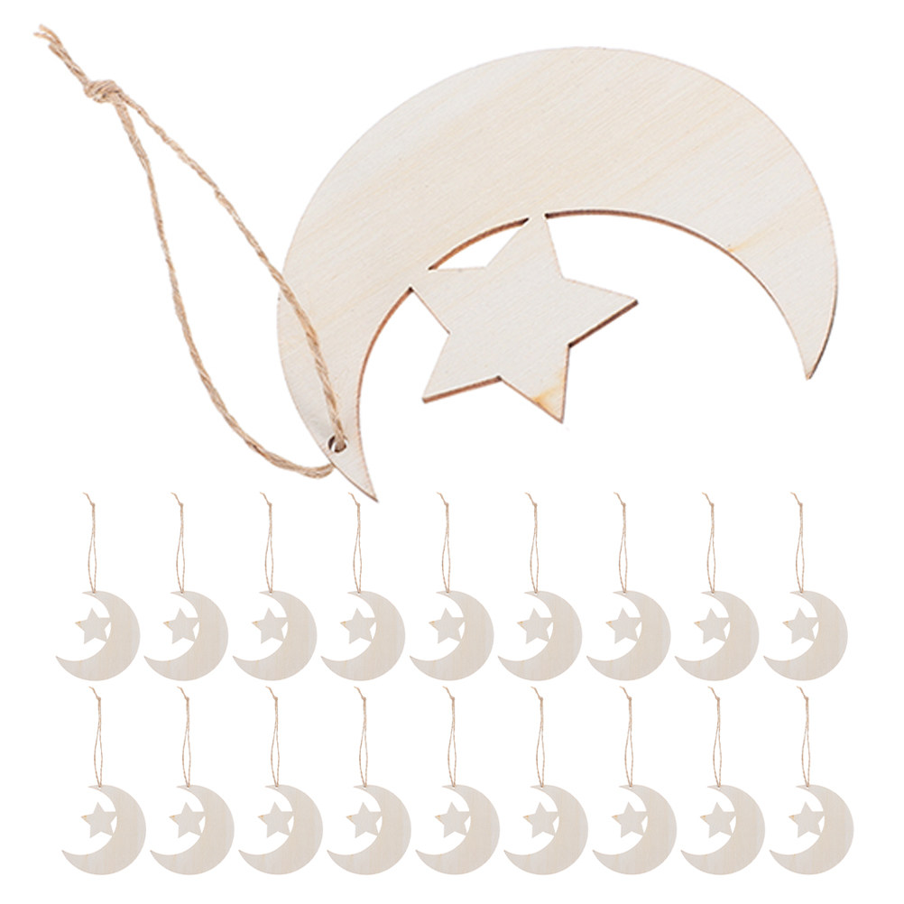 40 sztuk – naturalne drewniane – Art And Craft For Nursery recenzja i cena