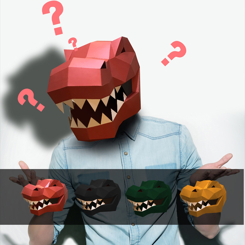 Tyrannosaurus Rex maska zwierz – Art Craft Cardboard recenzja i cena