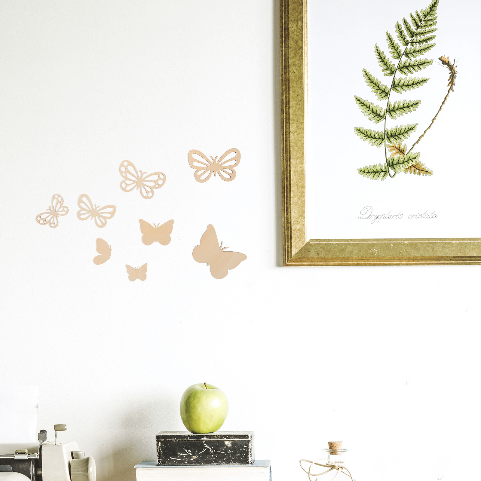 16 sztuk – drewniane motyle do – Art And Craft For Nursery recenzja i cena